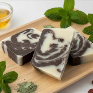 Čokoládovo-mätové mydlo