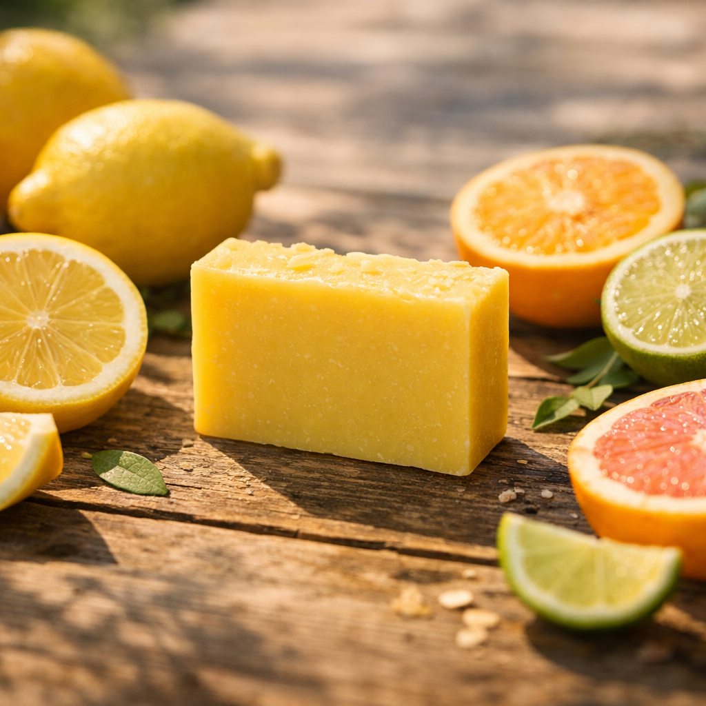 Citrusové mydlo na leto: Svieži štart pre vašu pokožku